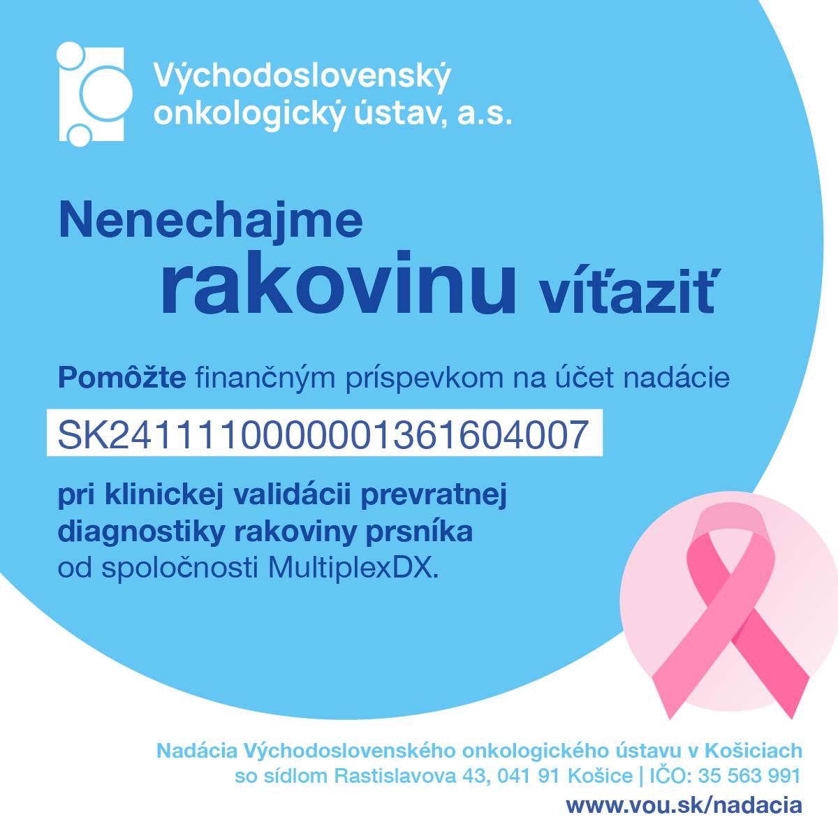 ŠANCA NA PRELOMOVÚ ZMENU V DIAGNOSTIKE A LIEČBE PACIENTIEK S RAKOVINOU PRSNÍKA